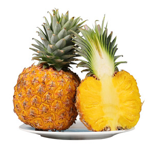 正宗海南芒果凤梨8斤当季新鲜水果现摘金钻香水凤梨甜菠萝自然熟3