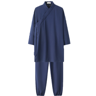 秋冬款加厚道袍男女款武当太极服女2025新款加绒道士服装武术道服