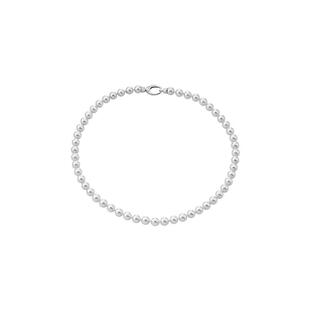 MAJORICA美娇丽佳手作珍珠项链女轻奢锁骨链7/10mm手作珍珠