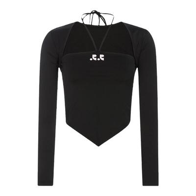 休闲修身套头长袖上衣两件套