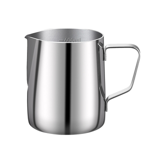 316不锈钢咖啡拉花杯量杯304拉花神器刻度尖嘴打奶泡拉花缸猪油缸