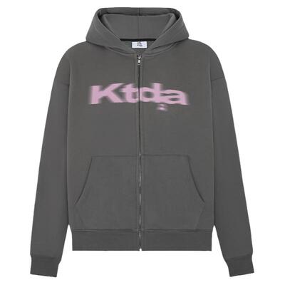 KTDA基础幻影拉链卫衣帽衫情侣