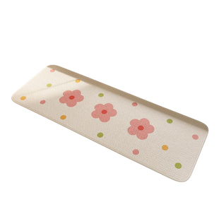 浴室防滑地垫淋浴间长条形耐脏免洗地毯小清新卫生间吸水速干脚垫