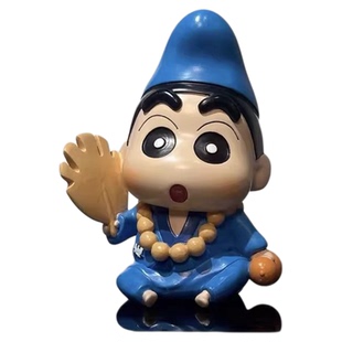 蜡笔小新手办济公小佛祖可乐潮玩卡通公仔创意手办车载桌面摆件