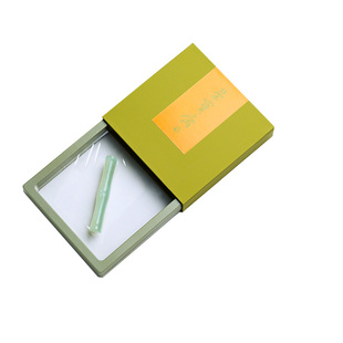 荣宝斋岫玉毛笔搁笔架文房四宝书法国画毛笔笔架笔置萌系国风清新可爱笔搁