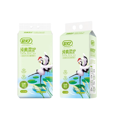 双灯328抽悬挂式草纸压花卫生纸