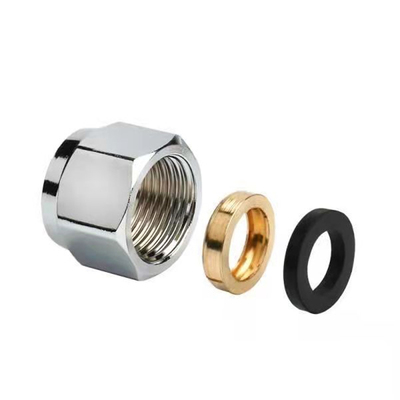 中国质造内外螺纹不锈钢螺帽燃气