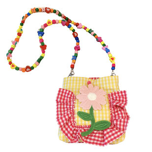 宋茜同款迷你手机包斜挎女夏季2026新款活力多巴胺彩色小众单肩包