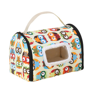 威毕鹦鹉外出背包冬季保暖鸟棉窝便携虎皮玄凤牡丹斜跨手提外带包