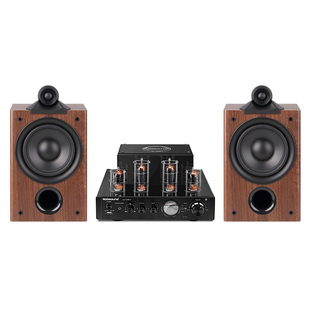 诺普声CQ110 高保真hifi胆机音响组合功放机鹦鹉螺5.5寸书架音箱