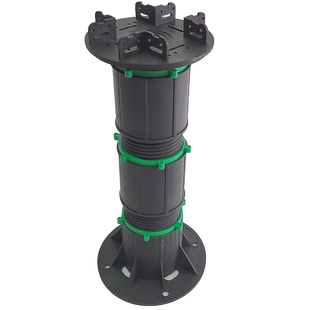 万能支撑器水景喷泉池石材可调节高矮承重强防腐木塑伸缩架空龙骨