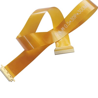 黄色FPC排线12/13/16/17/18pin