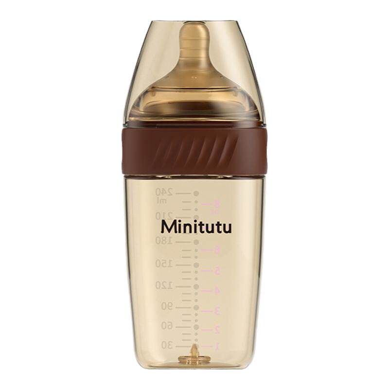 Minitutu新生儿防胀气奶瓶PPSU