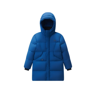 伯希和儿童羽绒服户外防风650蓬防寒服男女童中长款保暖羽绒服