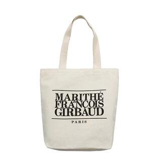 韩国设计师品牌23春MARITHE FRANCOIS GIRBAUD字母帆布单肩包ins