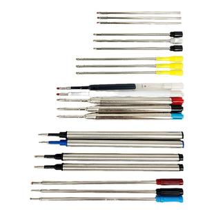 直插式宝珠笔芯施华洛笔替芯金属旋转圆珠笔油芯铁笔芯424战术芯