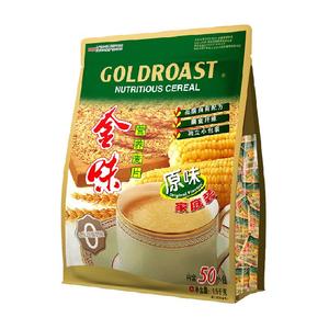 金味冲饮麦片原味家庭装营养麦片1500g