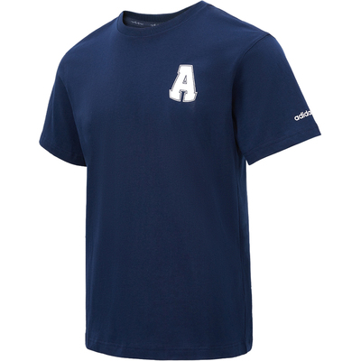 Adidas/阿迪达斯正品U GFX TEE 1男女休闲圆领复古短袖T恤JD1431