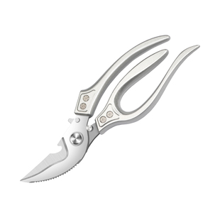 德国进口全钢弯头强力鸡骨剪厨房剪刀鸡鸭鹅骨头剪刀家用高锋利