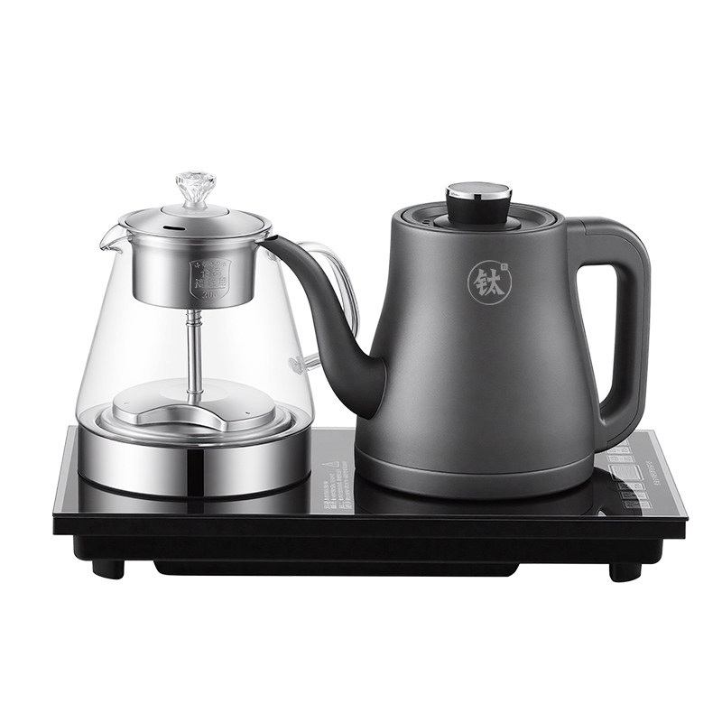 静阁纯钛全自动上水电茶炉茶台一电热水壶