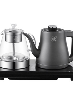 静阁纯钛全自动上水电茶炉茶台一体家用抽水茶桌泡茶嵌入式电水壶