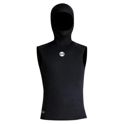 3mm无袖套头保暖连帽背心SLINX