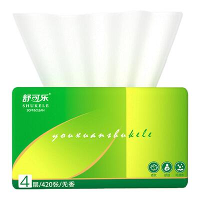 24大包420张家用抽纸巾餐巾纸