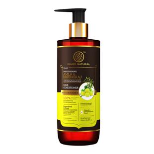印度护发素原装进口 khadi 有机醋栗旱莲草阿育吠陀精油配方护理