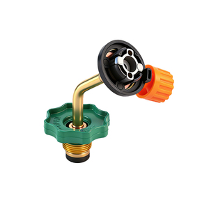 户外卡式气罐转接头充气阀煤气瓦斯液化气体转换器长气罐连接装置