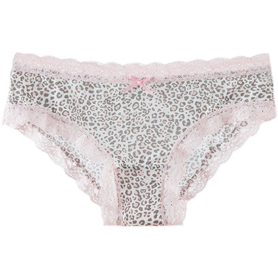 冰丝无痕豹纹内裤性感薄款3件减3