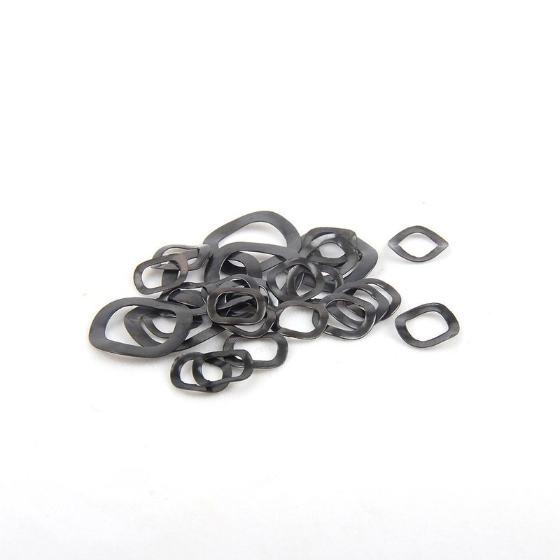跨境专供175PCS/盒三波峰波浪垫圈圆形垫片套装弹性型M3-M25垫圈