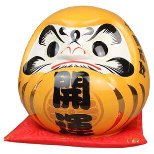 日本强运达摩摆件日式氛围招财装饰料理寿司店装饰品陶瓷摆饰礼品
