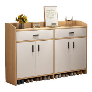 轻奢鞋柜家用门口室内入户小户型玄关储物柜简易多层收纳鞋架防尘