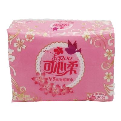可心柔30包餐巾纸家庭装