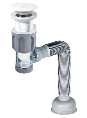 潜水艇省空间通用面盆下水器套装