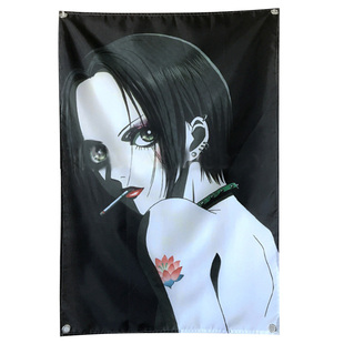 日式动漫NANA娜娜美少女卧室床头宿舍背景墙居家酒吧装饰挂布挂旗