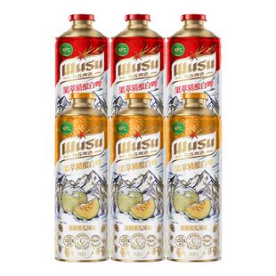 【乌苏啤酒官方】新疆阿克苏苹果风味精酿白啤1L*6罐装啤酒整箱
