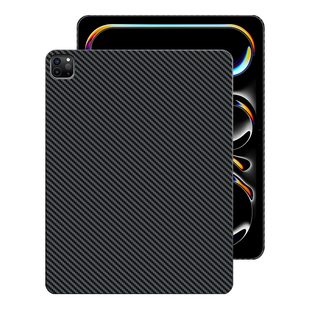 MousMore适用2025款m3苹果ipadpro 11寸13平板air7/6/5磁吸凯夫拉保护套轻薄芳纶纤维10.9防弯摔硬壳碳纤维新