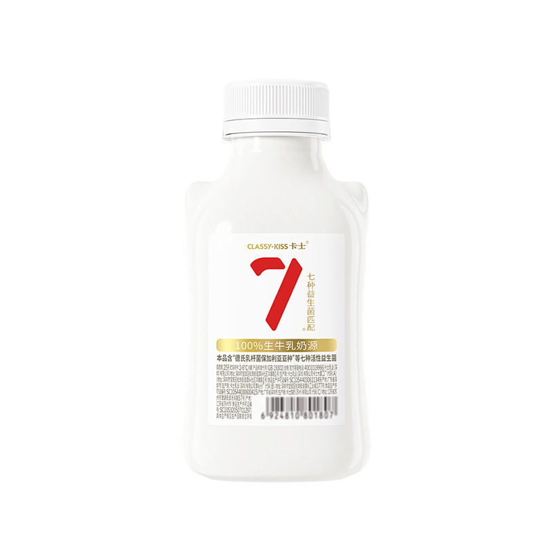 卡士007小奶罐低温酸奶6瓶装