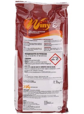 偏重亚硫酸钾葡萄酒杀菌防果酒被细菌污染氧化意大利焦钾 1KG