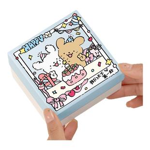 2026新年礼物盒生日礼品盒可爱小狗礼盒空盒子口红包装盒小号精致