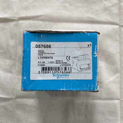 议价施耐德LT4706M7S电子式热过载继电器 057656热继电器电机保护
