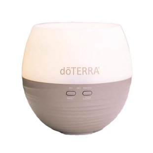 美国doTERRA多特瑞精油官网正品新版花瓣香薰机超声静音香薰加湿