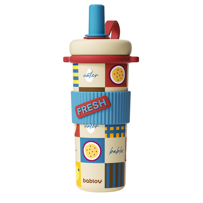 bablov大容量高颜值吸管保温杯