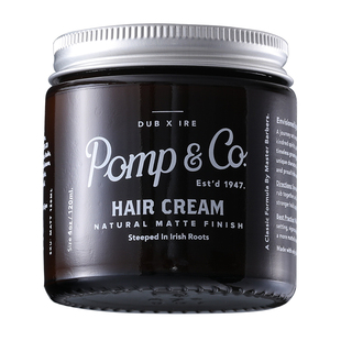 爱尔兰Pomp Co 油头膏背头神器自然蓬松发持久定型油头发油香 发