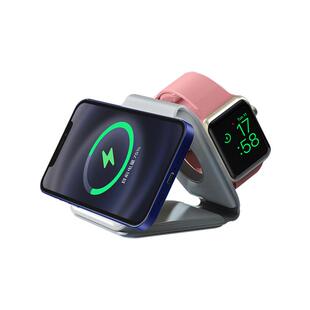 冠渠三合一无线充电器折叠磁吸快充适用magsafe苹果17手表iPhone15手机Apple Watch耳机全家桶多功能支架20W