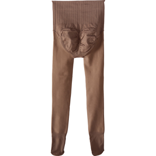 SK提拉收腹翘臀黑丝透肤膜皮裤180克加厚磨毛显瘦踩脚打底裤2000D