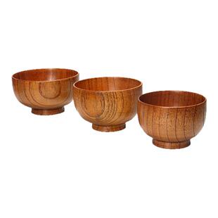 【好货严选】日式相思家用沙拉碗木盆实木头碗大号木质餐具