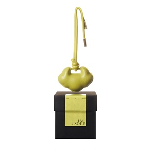 IMSOLE不定所平安锁车载皮革香挂青初拂晓香薰扩香汽车挂件香包