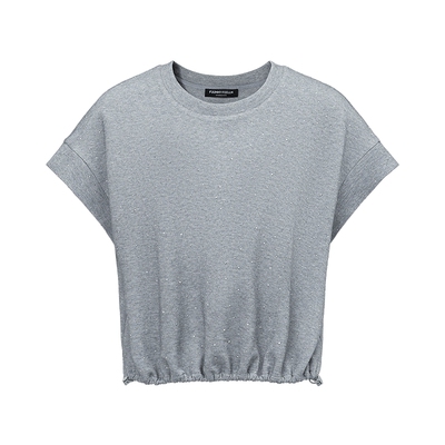 仿佛100棉休闲宽松T恤